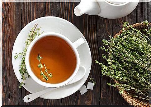 Another infusion that can help you is made from thyme.