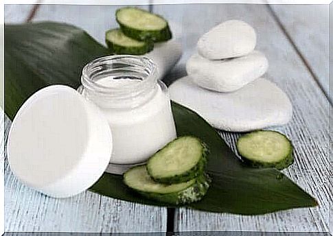 Cucumber cream.