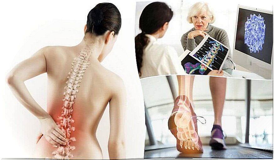 Osteoporosis can lead to pain in the shoulder blade