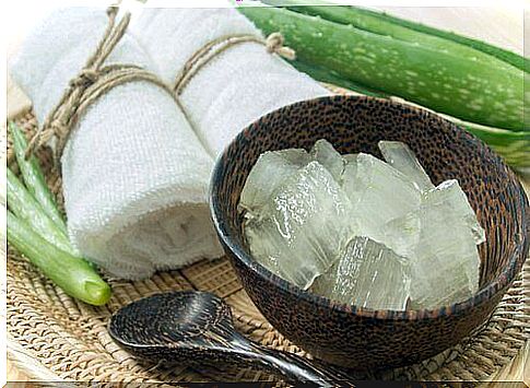 Aloe vera gel to get relief from after