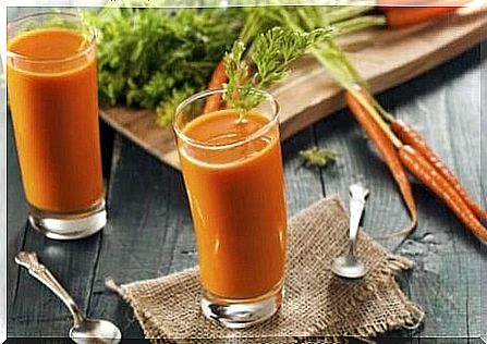 carrot juice is a healthy alternative