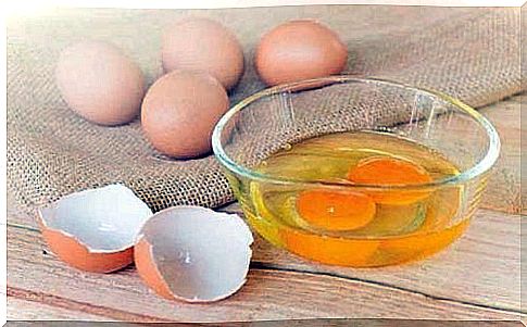 Natural nutrition with eggs