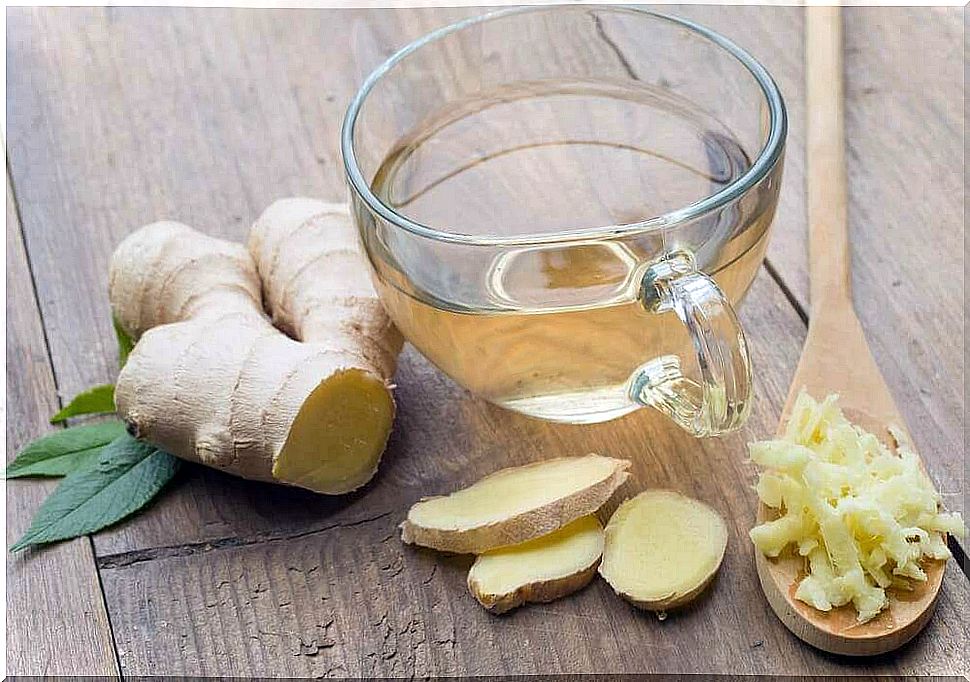 Use ginger to get rid of viruses