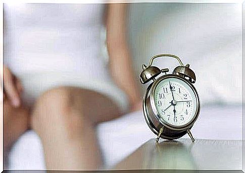 Alarm clock.